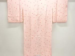 枝垂れ花模様単衣長襦袢